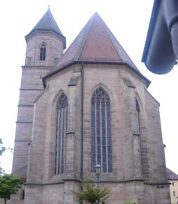 Lindenallee an der Promenade in Gunzenhausen