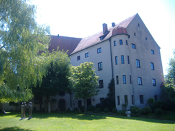 Lindenallee an der Burg Spielberg